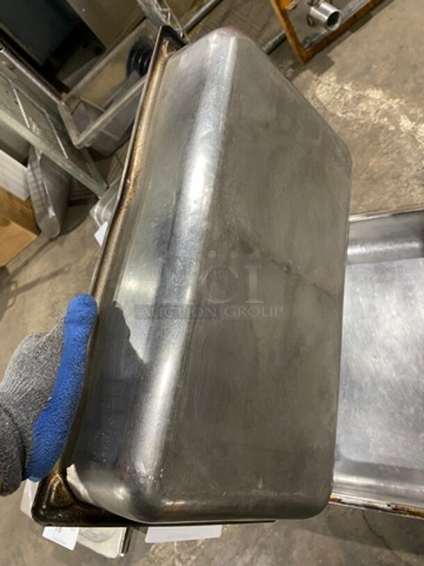 ALL ONE MONEY! Commercial Steam Table/ Prep Table Food Pans! All Stainless Steel! - Image 3 of 3