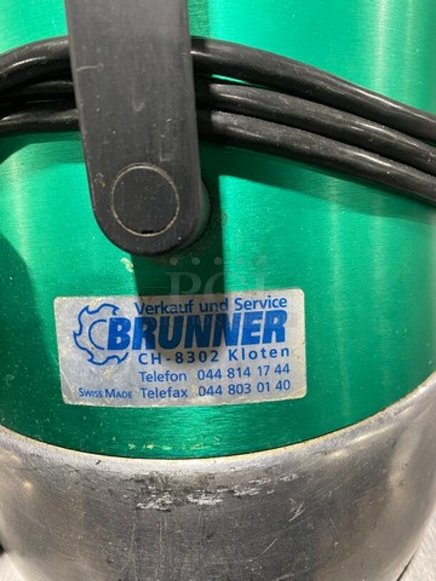 Brunner Commercial Countertop Food Processor/Chopper Machine! Model: QUATTRO SN: 11300264 115V - Image 5 of 8