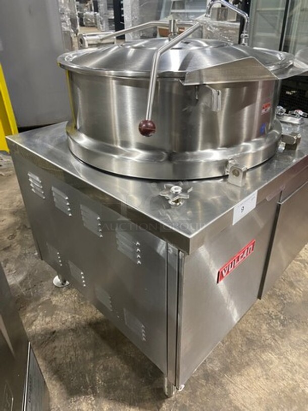 Nice!  Vulcan Direct Steam Tilting 40 Gallon Kettle. Model# VDMT40. 120 Volt. 36X33X42 - Image 2 of 9