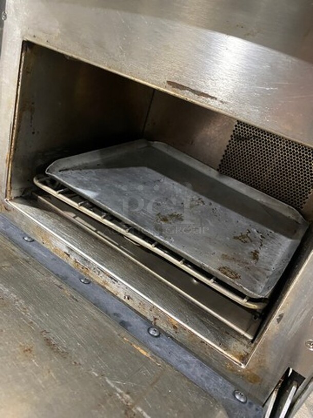 LATE MODEL! 2018 Turbo Chef Commercial Countertop Rapid Cook Oven! On Small Legs! Model: NGO SN: NGOD45699 208/240V 60HZ 1 Phase - Image 6 of 8