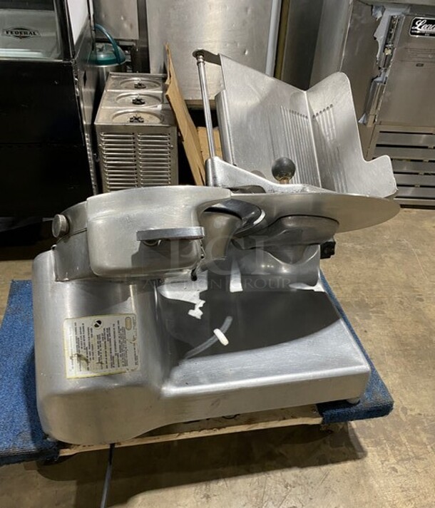 Berkel Stainless Steel Commercial Countertop Meat Slicer! - Image 2 of 8
