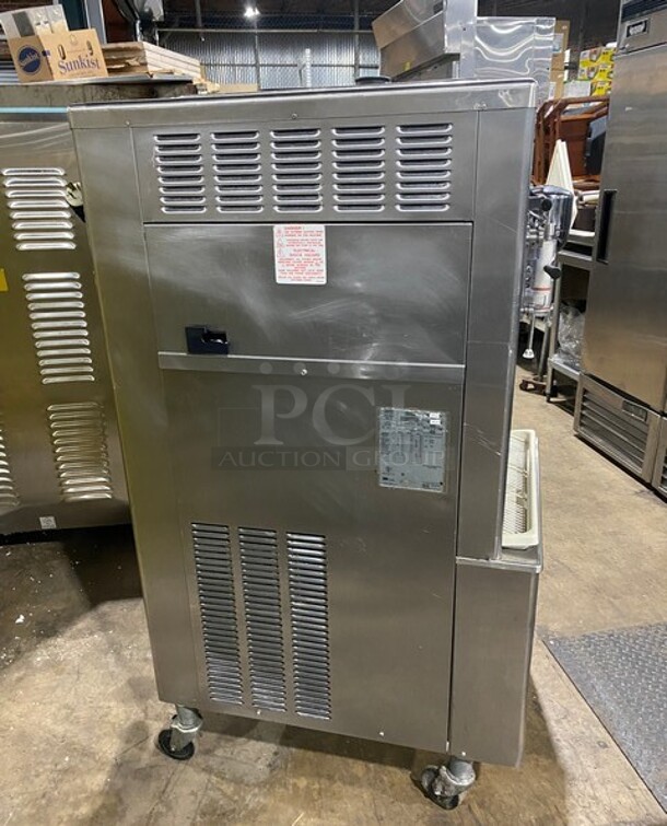 Taylor Commercial 2 Flavor Frosty/ Slushie Making Machine! With Milkshake Mixing Attachment! All Stainless Steel! On Casters! Model: 34227 SN: K4012295 208/230V 60HZ 1 Phase - Image 2 of 11