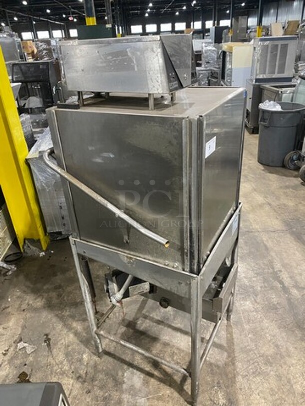 Jackson Ecolab Commercial Pass-Through Dishwasher Machine! All Stainless Steel! On Legs! Model: ES200 SN: 06F205573 115V 60HZ 1 Phase - Image 2 of 10