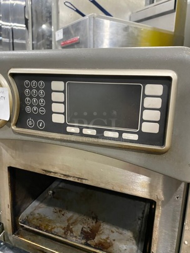 LATE MODEL! 2019 Turbo Chef Commercial Countertop Rapid Cook Oven! On Small Legs! Model: NGO SN: NGOD50141 208/240V 60HZ 1 Phase - Image 8 of 9