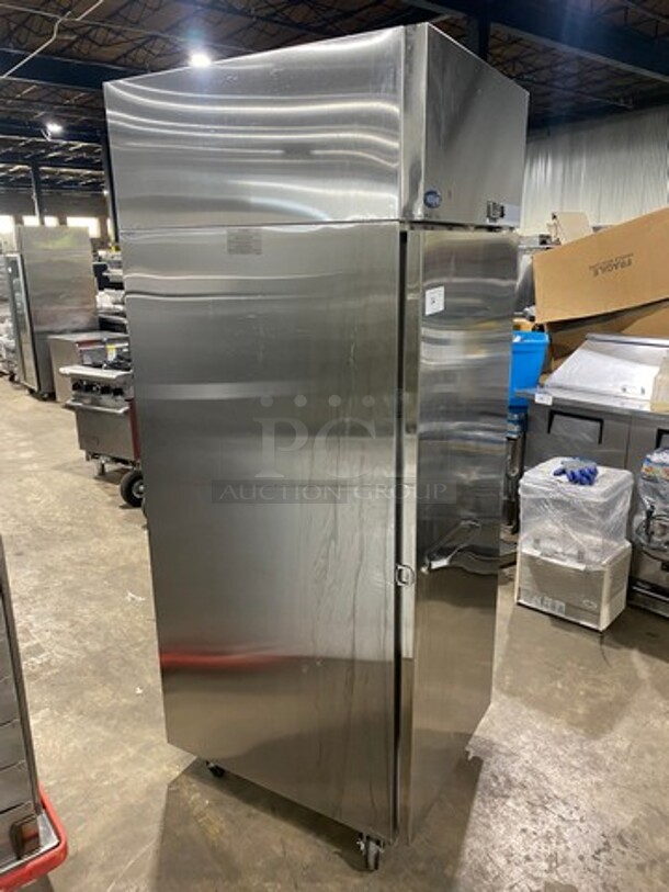 Norlake Commercial Single Door Reach In Refrigerator! All Stainless Steel! On Casters! Model: NR241SSS SN: 15041435 115V 60HZ 1 Phase - Image 2 of 9