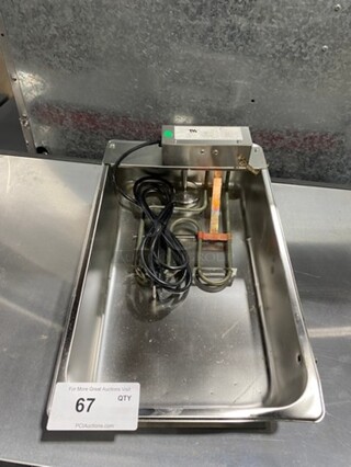 LATE MODEL! 2022 Continental Commercial Countertop Evaporator Tray Pan! Electric Powered! All Stainless Steel! 120V 60HZ 1 Phase