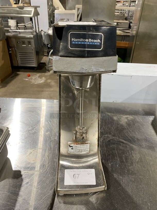 Hamilton Beach 936 Metal Commercial Countertop Single Head Drink Mixer! MODEL936 SN:D4800SP 120V - Image 1 of 8