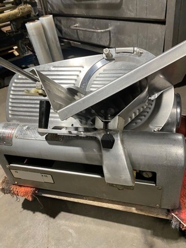 Hobart Commercial Countertop Deli/ Meat Slicer! All Stainless Steel! Model: 1612E SN: 561015680 115V 60HZ 1 Phase - Image 9 of 9