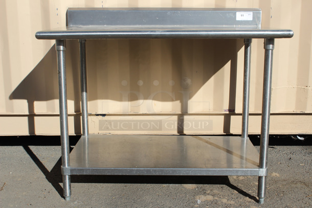 AWESOME! Stainless Steel Work Table 48x30x39-1/2