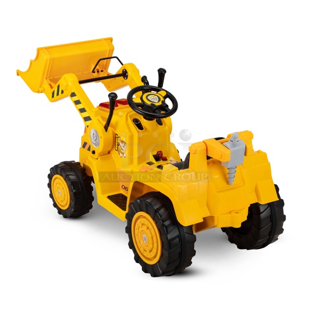 Kid Trax Nickelodeon’s PAW Patrol: Rubble’s Digger, 6-Volt Ride-On Toy, ages 3 – 5, yellow.
22.99 x 55.61 x 23.38 - Image 2 of 8