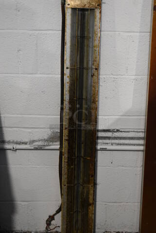 Hatco Metal Commercial Warming Strip. 49x6x3.5