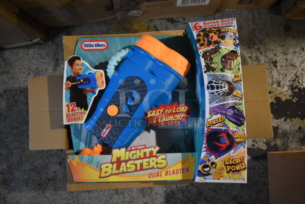 3 Boxes of 2 BRAND NEW Little Tikes Mighty Blasters. 3 Times Your Bid!