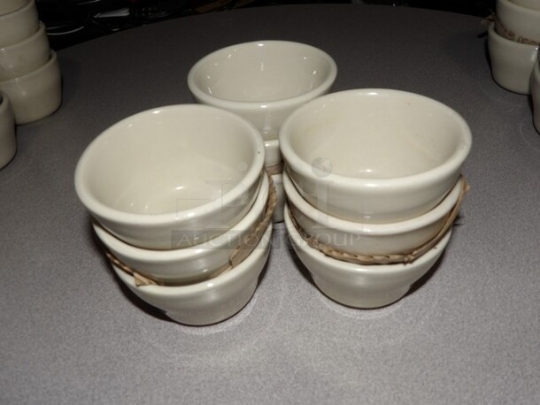 Ceramic Dessert Cups 2.5”x4”. Your Bid X 9