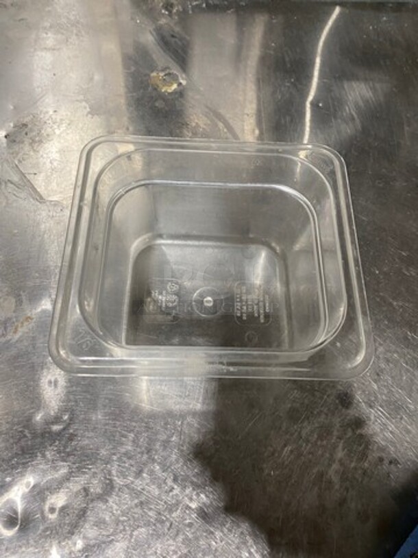Cambro Clear Poly Food Containers! 11x Your Bid! - Image 3 of 5