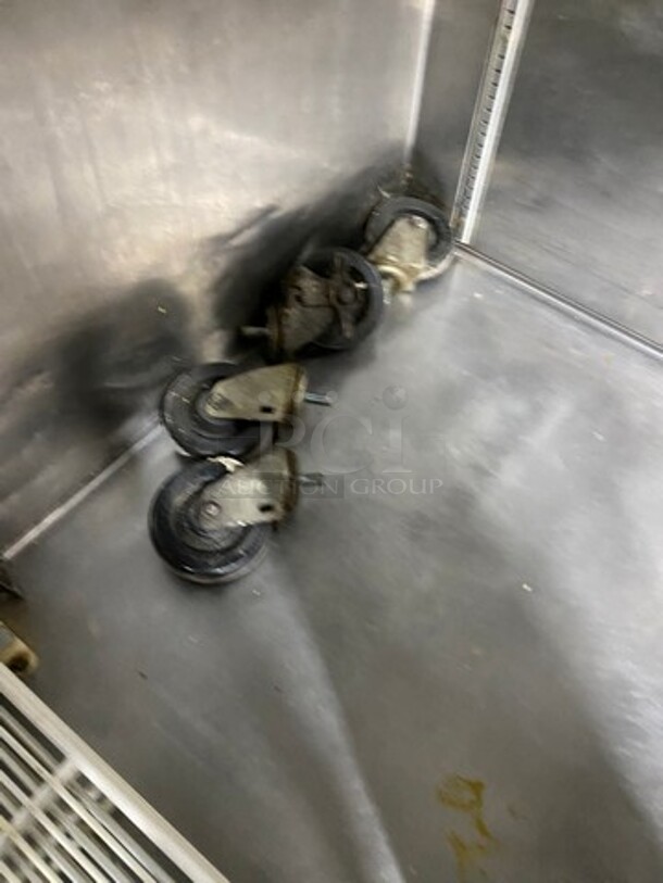 True Commercial 3 Door Reach In Cooler! With Poly Coated Racks! All Stainless Steel! Model: TS72 SN: 12896565 115V 60HZ 1 Phase - Image 8 of 10