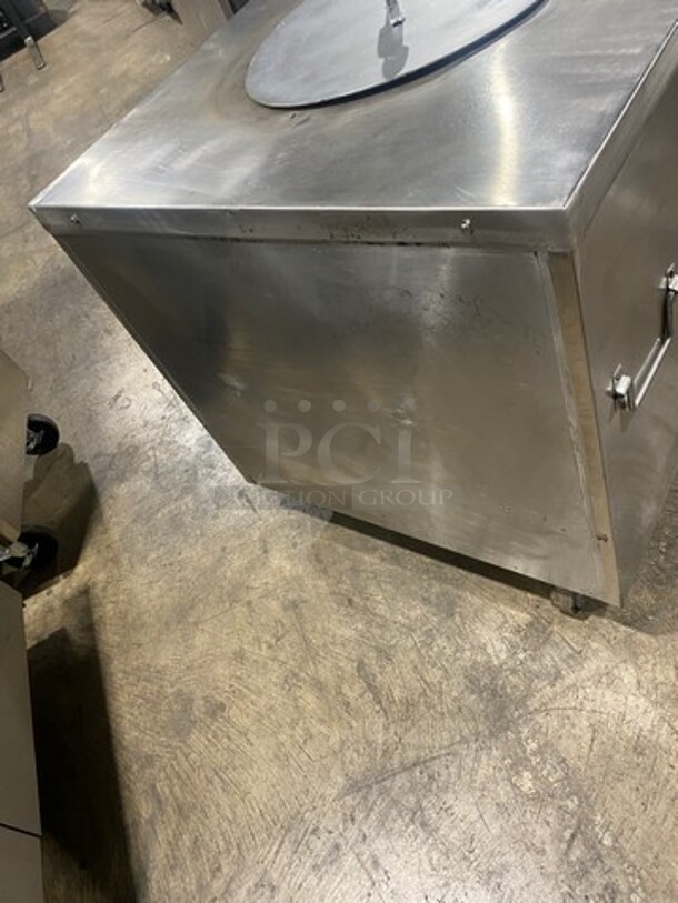 NICE! Sifol Commercial Gas Powered Tandoor Oven! With Lid! Solid Stainless Steel! - Image 4 of 8