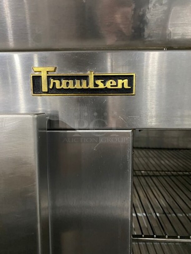 Traulsen Commercial 2 Door Reach In Cooler! With View Through Doors! With Racks! All Stainless Steel! On Casters! Model: RHT232NUTFHG SN: T46157E03 115V 60HZ 1 Phase - Image 10 of 12