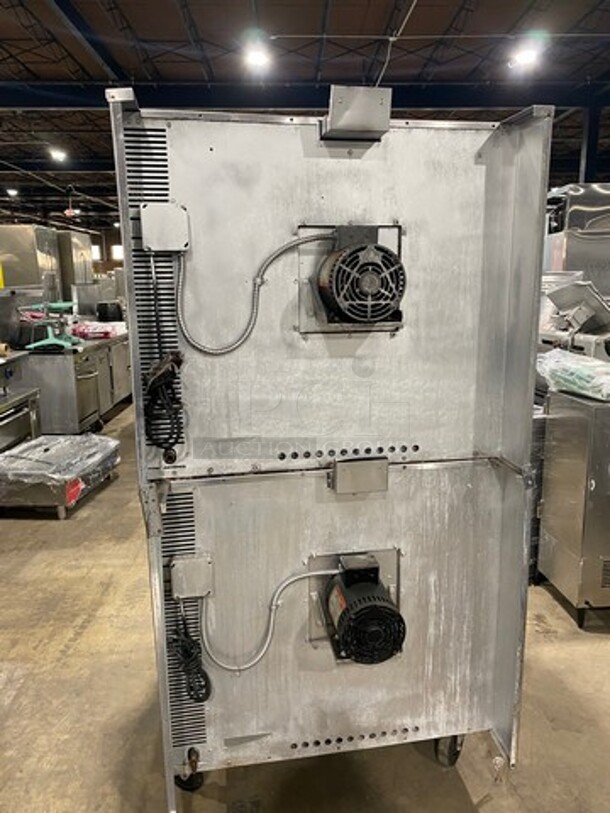 Imperial Commercial Natural Gas Powered Double Deck Convection Oven! With Metal Oven Racks! All Stainless Steel! 2x Your Bid Makes One Unit! - Image 3 of 10
