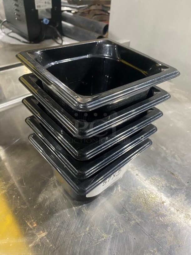 Vollrath Super Pan3 Black 1/6 Insert! 5x Your Bid! - Image 2 of 8
