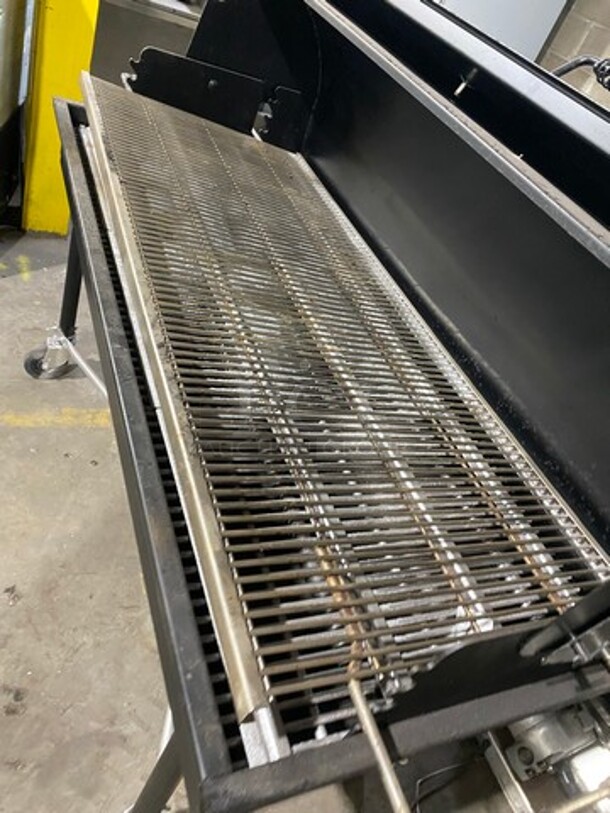 WOW! Belson Porta Grill LP Powered BBQ Grill! On Casters! Model: PG2460II SN: 4459 - Image 5 of 8