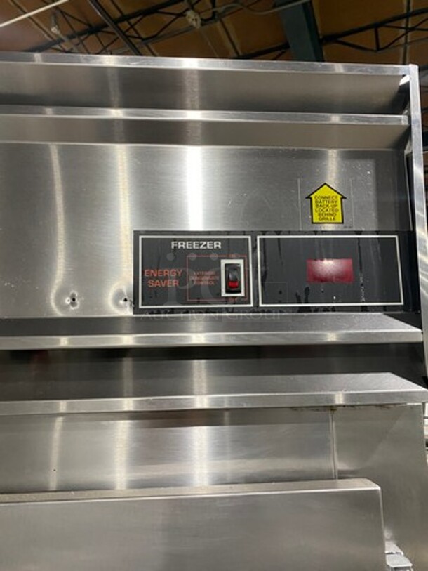 Victory Commercial Single Door Reach In Freezer! All Stainless Steel! On Legs!  - Image 7 of 8