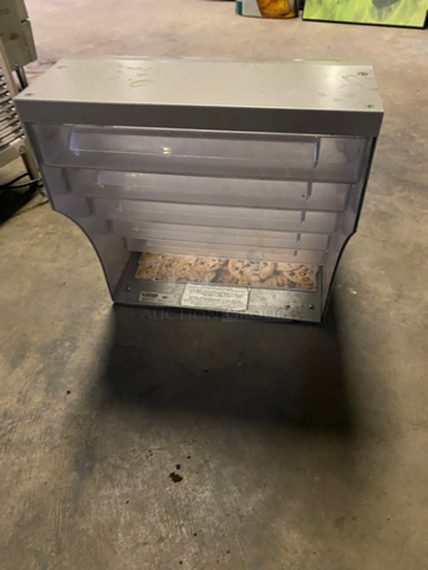 Nemco Countertop Dry Display Case! With Clear Poly Tray Racks! Model: 6490-SUB - Image 4 of 6