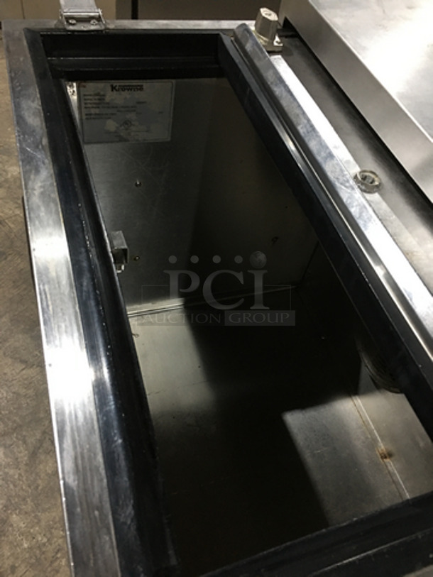 WOW! Krowne Commercial Beer Bottle Cooler! With Sliding Top Door! All Stainless Steel! 115V 60HZ 1 Phase - Image 5 of 7