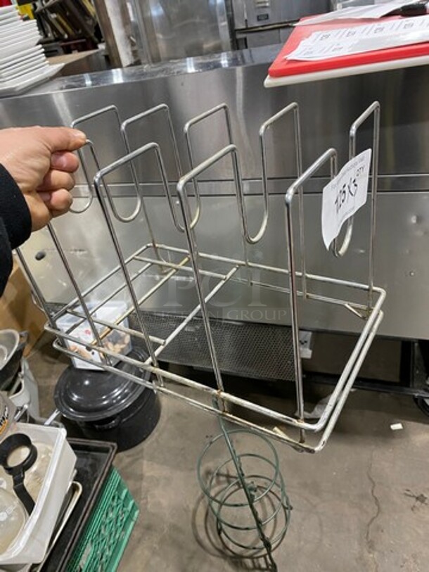 MISCELLANEOUS! Paper Towel Holder, Pan Holder, 3 Tier Basket Holder! - Image 3 of 5