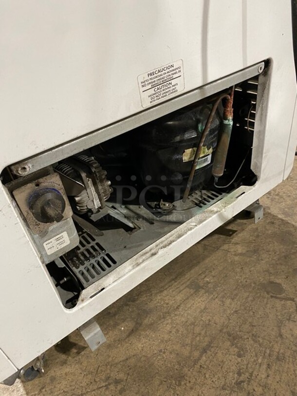 Stajac Industries Commercial Reach Down Chest Freezer Display Merchandiser! Model: EURO10WR SN: 080511962 115V 60HZ 1 Phase - Image 6 of 8