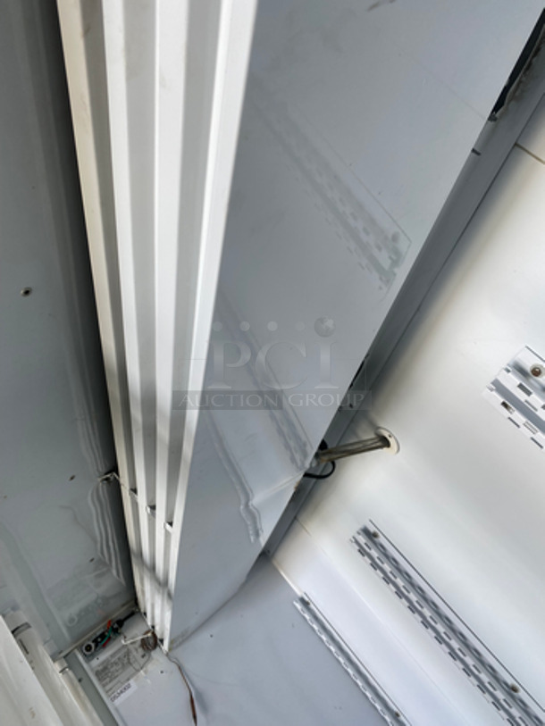 National Refrigeration Commercial 3 Door Reach In Freezer Merchandiser! With View Through Doors! With Poly Coated Racks! Model: ULG80BCP-5 115/208/230V 60HZ 1 Phase - Image 7 of 9