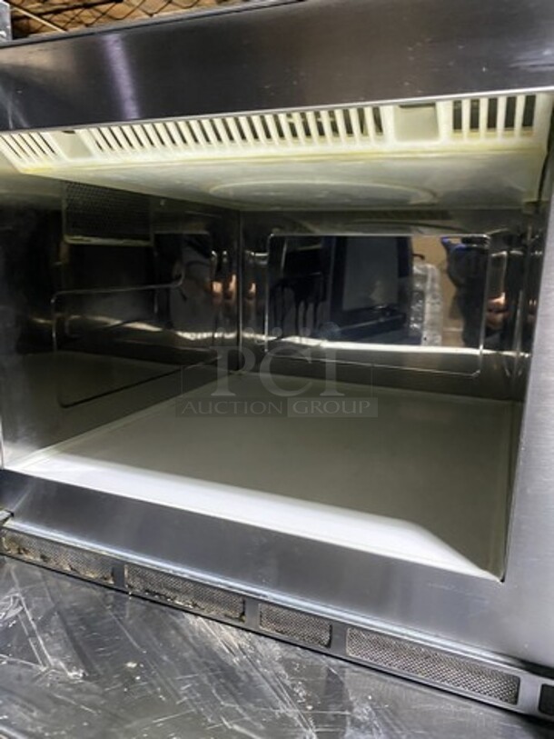 2016 Solwave Counter Top Commercial Microwave Oven! Model 180MVV1200T Serial 161101716! 120V 1 Phase!  - Image 5 of 8
