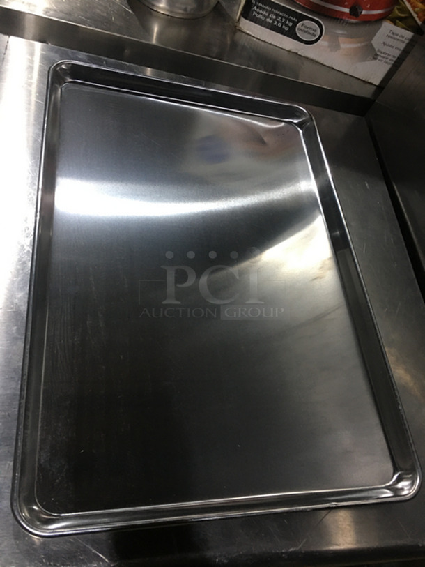BRAND NEW! L&J Full Size Aluminum Sheet Pans! 6x Times Your Bid! - Image 1 of 7