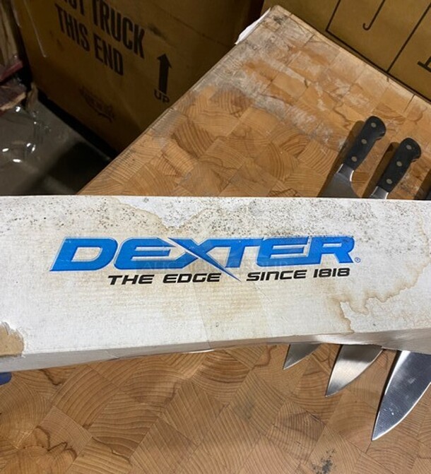 NEW IN BOX! Dexter Stainless Steel Commercial Kitchen/ Chef's Knife! 5x Your Bid!
 - Image 6 of 6