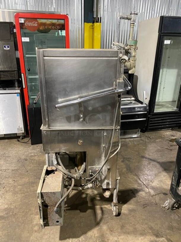 Hobart Commercial Pass-Through Dishwasher! All Stainless Steel! On Casters! Model: AM14C SN: 12102211CF 200/230V 60Hz 3 Phase - Image 2 of 10