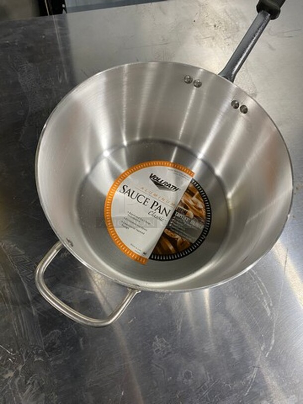 NEW! Vollrath Aluminum Saucepans! With Cool Touch Handles! 2x Your Bid! - Image 3 of 5