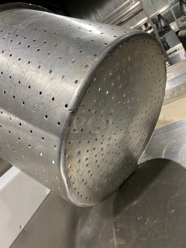 Metal Perforated Pot! With Handles! - Image 5 of 5