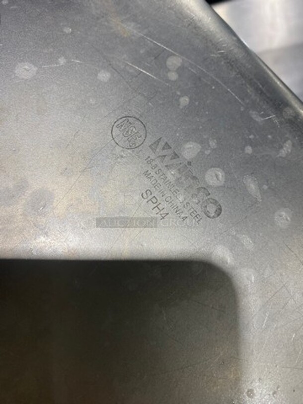 Winco Commercial Steam Table/ Prep Table Food Pans! All Stainless Steel! 5x Your Bid! - Image 5 of 5