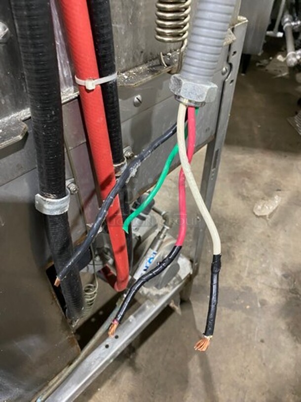 Champion Commercial Pass-Through Dishwasher Machine! All Stainless Steel! On Legs! Model: DH2000 SN: D161214130 208/240V 60HZ 3 Phase - Image 8 of 8