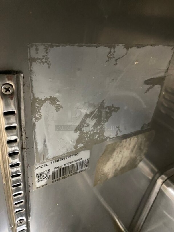 Avantco  Stainless Steel Commercial Single Door Undercounter Freezer! Model 178SSWT27FHC - Image 6 of 8