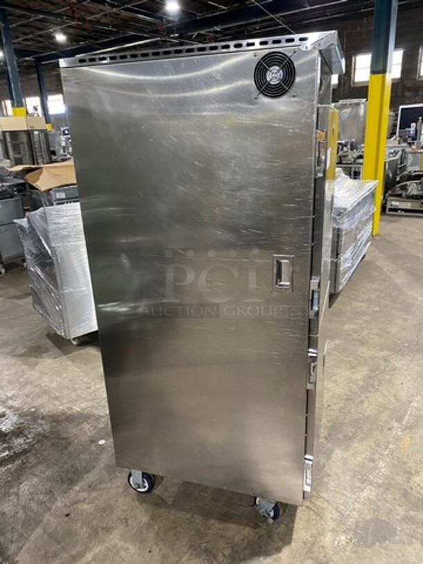 SWEET! FWE Single Door Electric Powered Food Warming Cabinet! Solid Stainless Steel! On Casters! Model: TST16CHP SN: 143977701 120V - Image 3 of 8