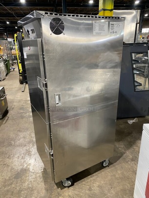 SWEET! FWE Single Door Electric Powered Food Warming Cabinet! Solid Stainless Steel! On Casters! Model: TST16CHP SN: 143977701 120V - Image 4 of 8