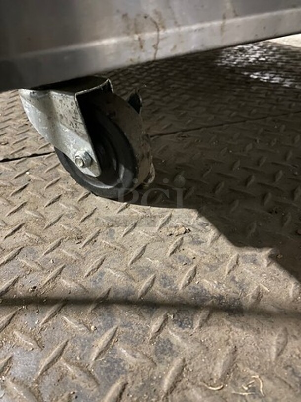 Adcraft Commercial Single Door Reach In Cooler! With Poly Coated Racks! All Stainless Steel! On Casters! Model: CFD1RR 115V 60HZ 1 Phase - Image 8 of 8