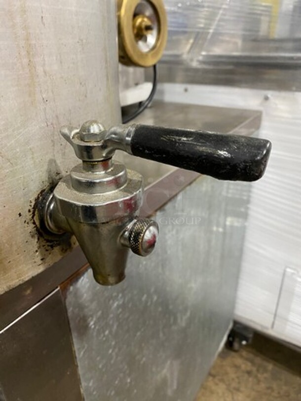 Metal Stock Pot With Spigot! With Side Handles! - Image 5 of 5