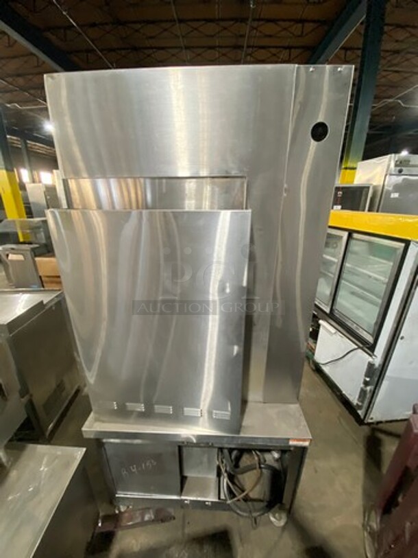 GREAT! Vulcan Commercial Triple Deck Pressure Steam Cooker! All Stainless Steel! On Legs! Model: VHL3G SN: 271155958 120V 60HZ 1 Phase - Image 4 of 12