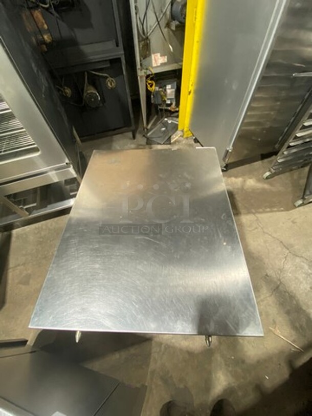 Commercial Portable Cashier Station! All Stainless Steel! On Casters! - Image 5 of 7