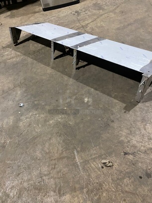 Solid Stainless Steel Wall Mount Shelf! - Image 3 of 5