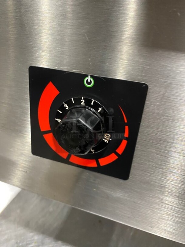 Cooktek Stainless Steel Commercial Electric Powered Single Burner Induction Range! MODEL MSP7000-200 SN646721341DO416 208V  - Image 6 of 8