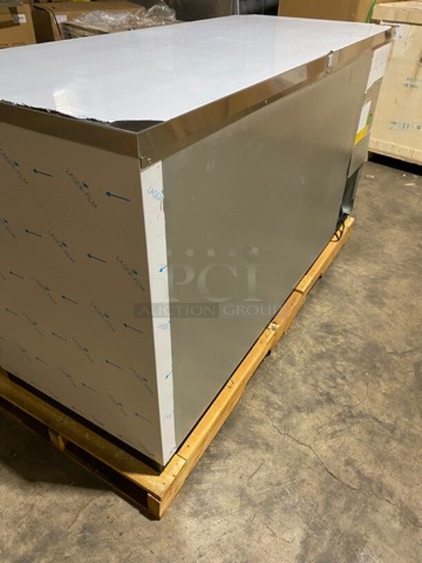 WOW! SCRATCH-N-DENT! Micro Matic Commercial 2 Door Bar Back Cooler! With Poly Coated Racks! All Stainless Steel! Model: MBB68SE 115V 60HZ 1 Phase - Image 4 of 10
