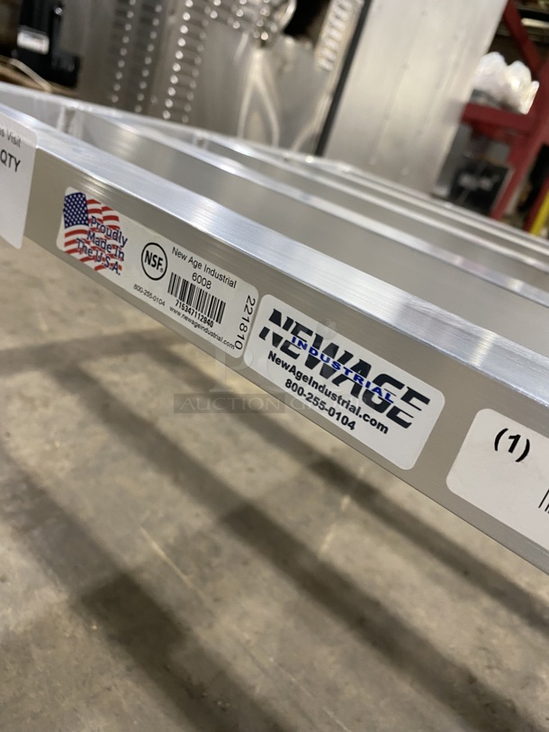 NEW! NEWAGE INDUSTRIAL Aluminum Dunnage Rack! NSF!  - Image 5 of 5