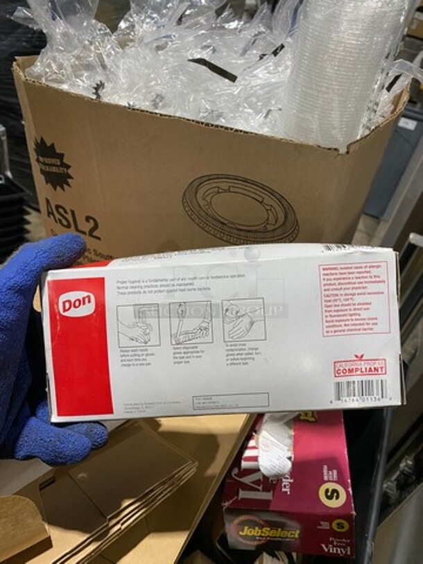 ALL ONE MONEY! MISCELLANEOUS! Includes Bown Paper Towel, To Go Food Containers, Vinyl Gloves AND MORE! - Image 8 of 11